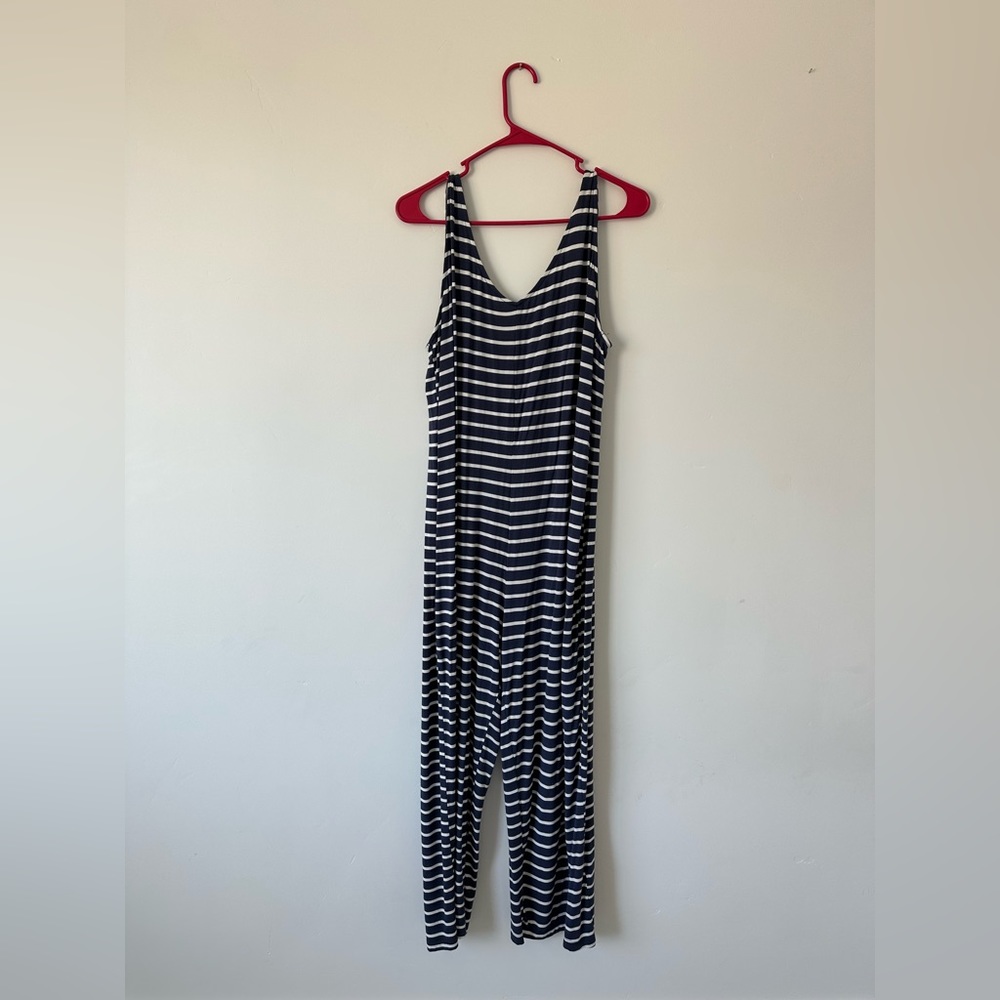 Old Navy Sunday Sleep Cropped Wide-Leg Jumpsuit